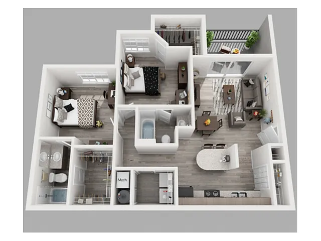 Floor plan B2