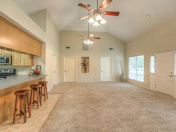 Did I mention the recessed lighting, ceiling fans , and stud