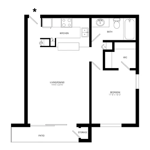 Floor plan The Atlantic