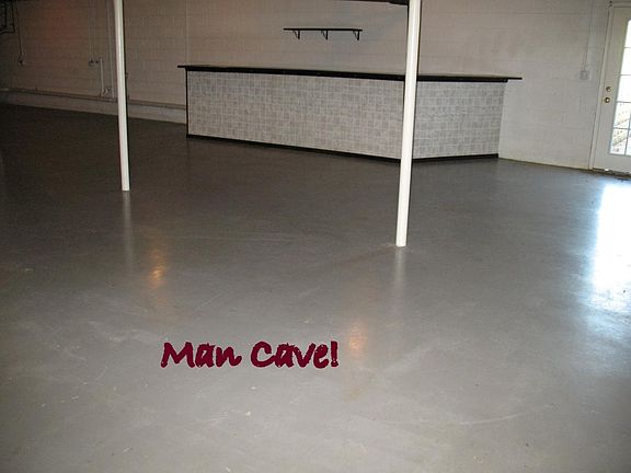 Dry semi finished open basement