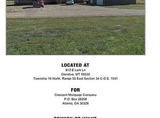 812 E Lark Ln, Glendive, MT 59330