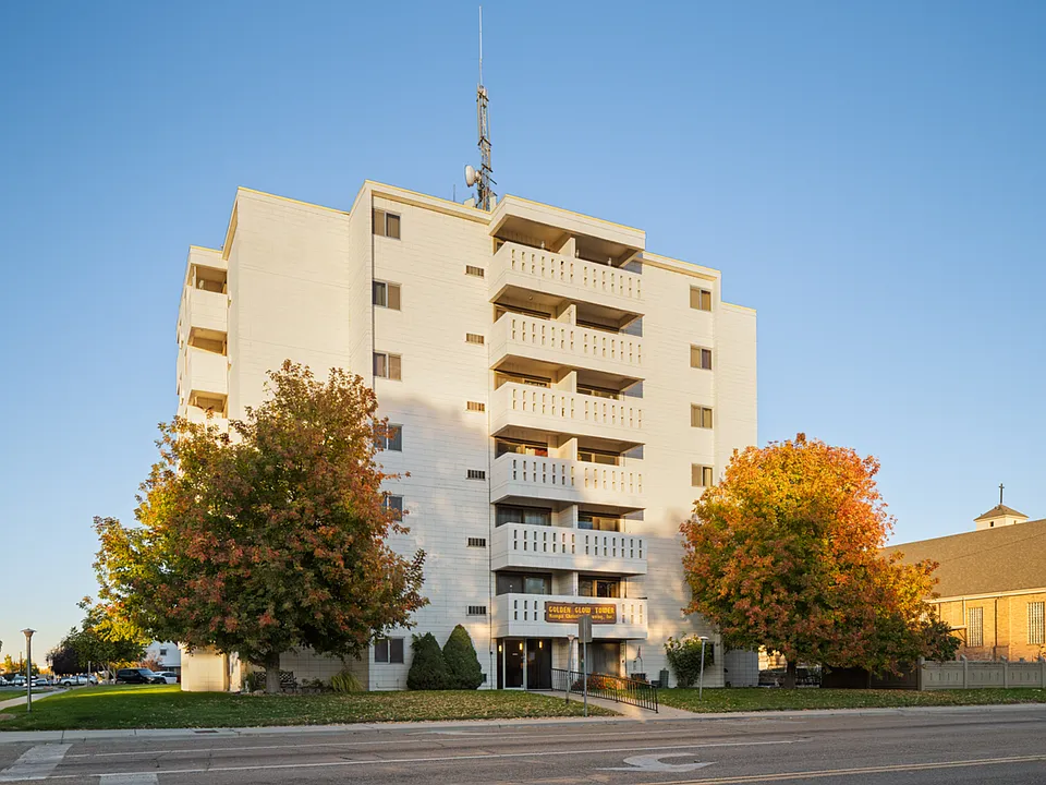 Golden Glow Tower Studio Apartment