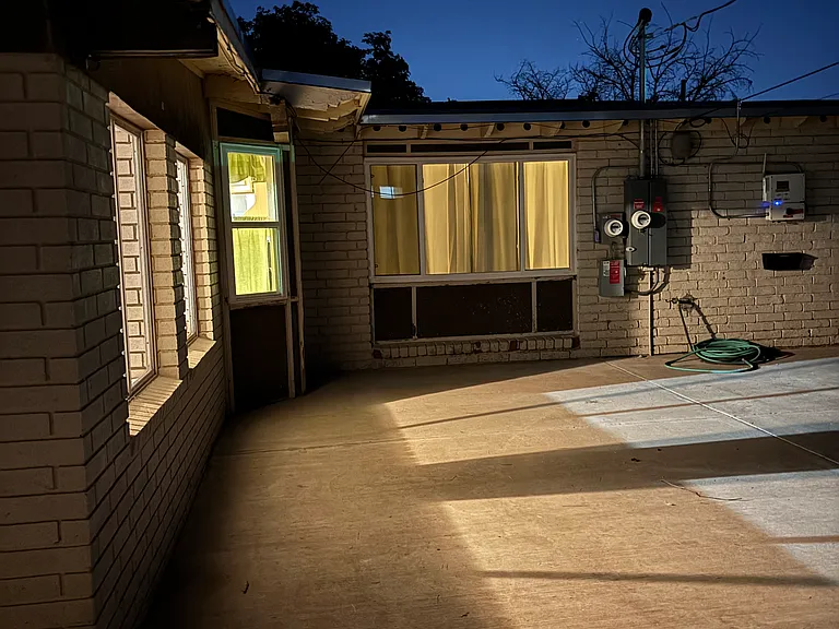 Large outside space