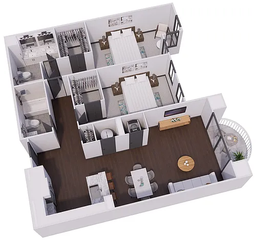 Floor plan B2