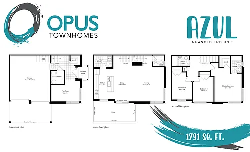 Floor plan Azul Enhance End Unit