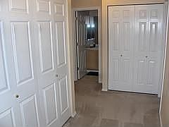 The upstairs landing