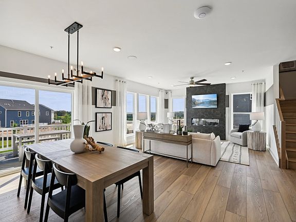 Cafe Overlooks the Gathering Room