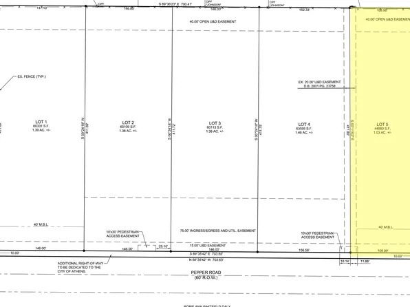 LOT 5 Pepper Rd, Athens, AL 35613