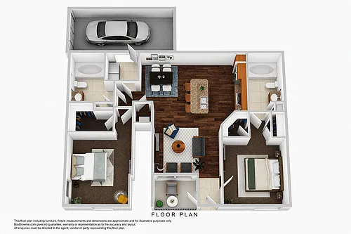 Floor plan Ardsley with Garage
