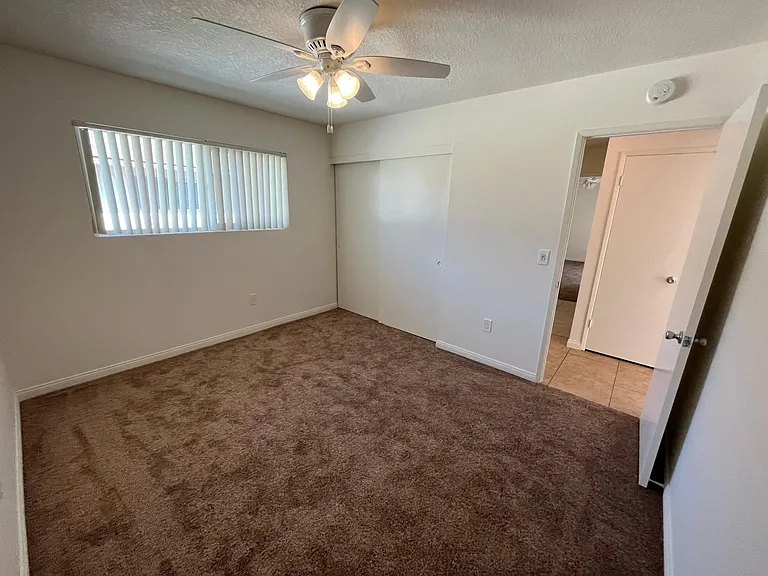 Bedroom1 and sliding closet