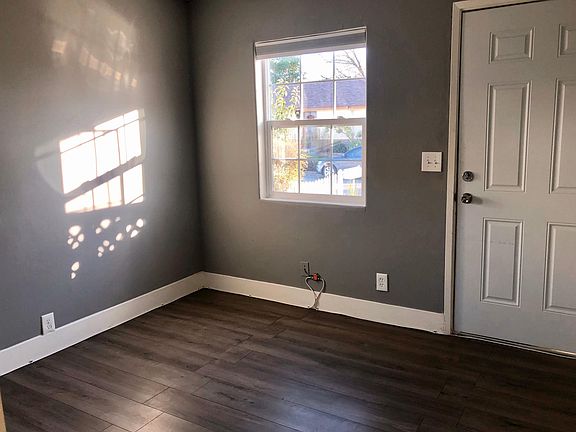 Living room and front door