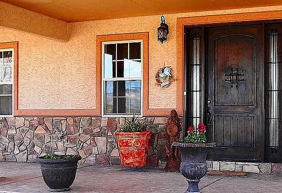 Custom oversize Front Door