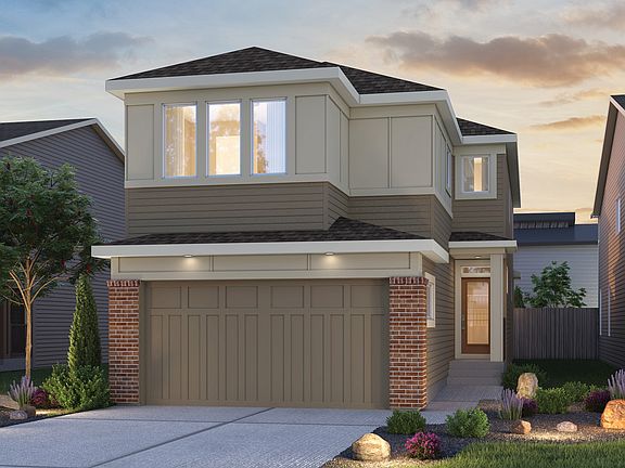 Columbia 2 Prairie rendering for Livingston by Brookfield Residential in Calgary.
