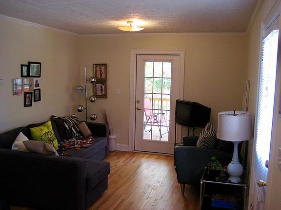 Sample furnished living room setup