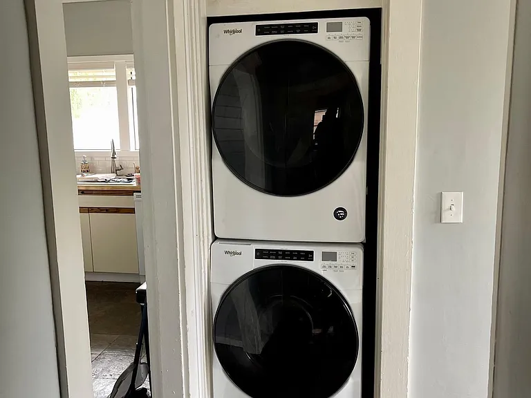 New large capacity washer and dryer