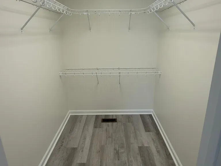 Master walk-in closet