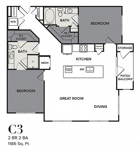 Floor plan C3
