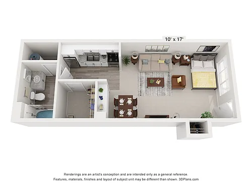 Floor plan Canopy - Renovated