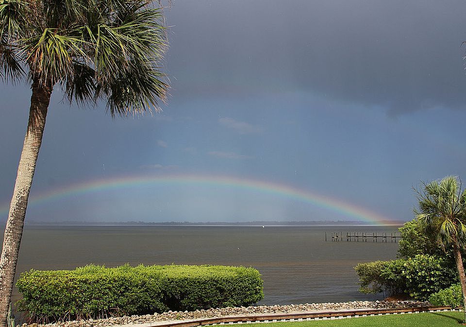 Rainbow looking East