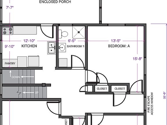 3rd image of 639 W College Ave #2/3