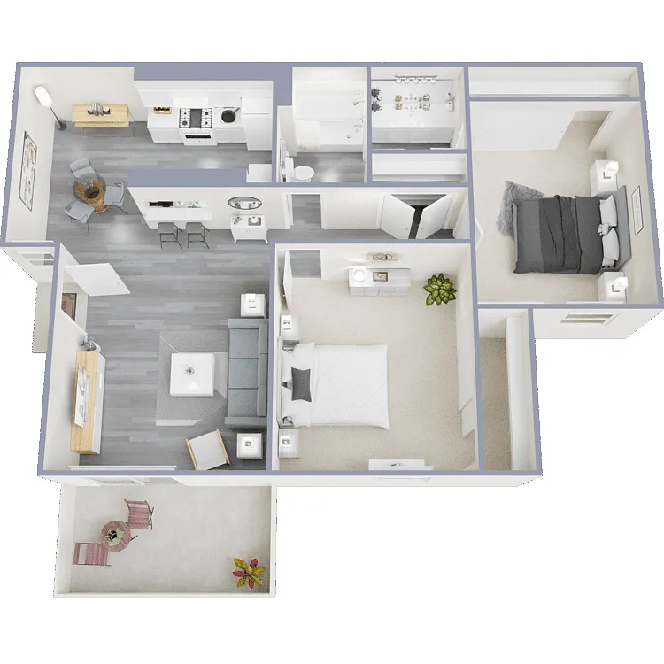 Floor plan Plan C