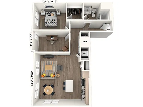 Floor plan AD4-Scheme III