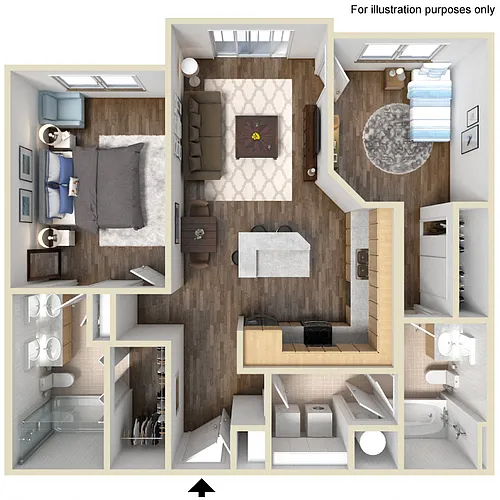 Floor plan B1