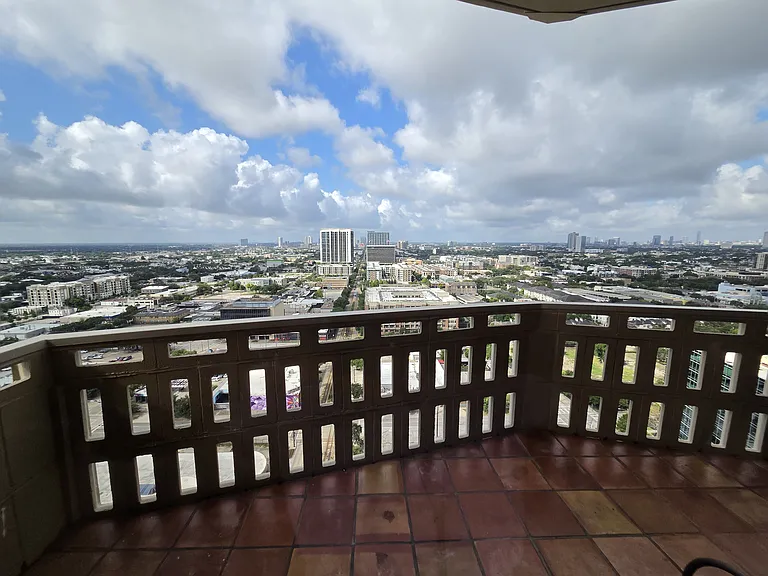 Main balcony