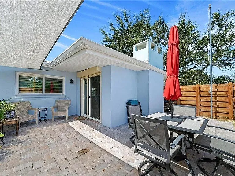 Back yard patio