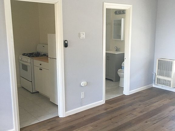 K and BA doors from front of main room.