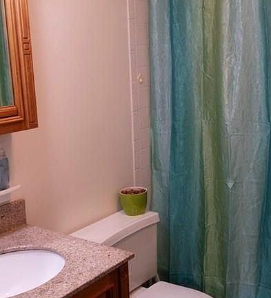 Renovated bathroom