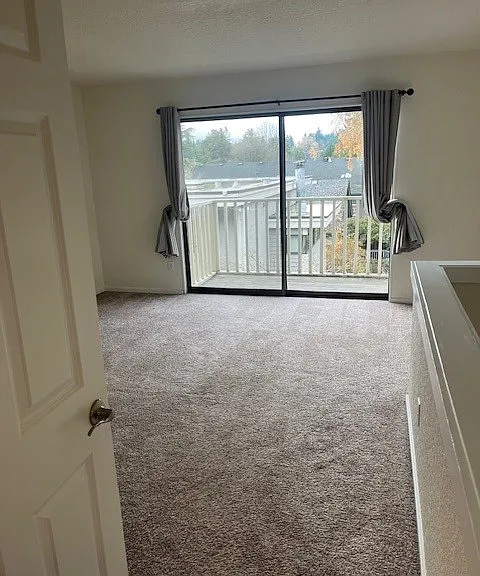 Mater bedroom with Slider and Private Deck