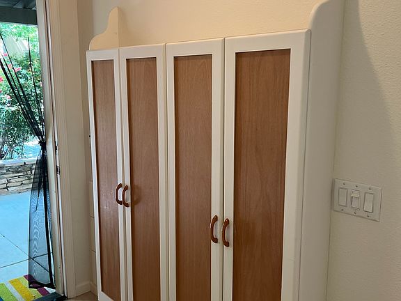 Entry hall with storage