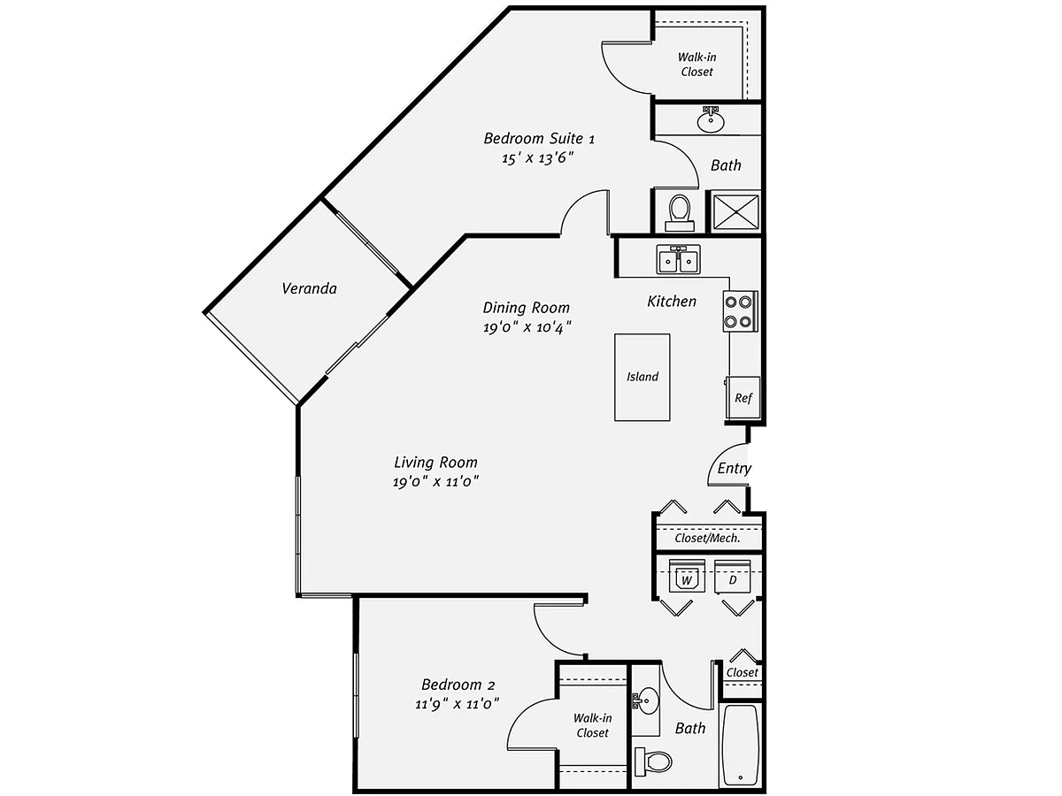 Floor plan B3