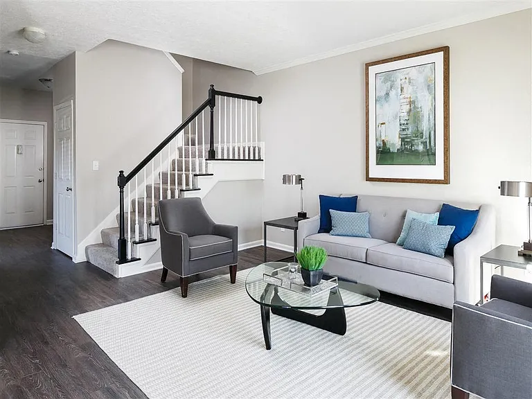Townhome living room