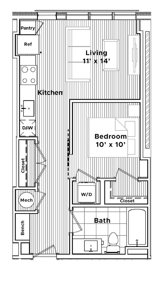 Floor plan The Aspen
