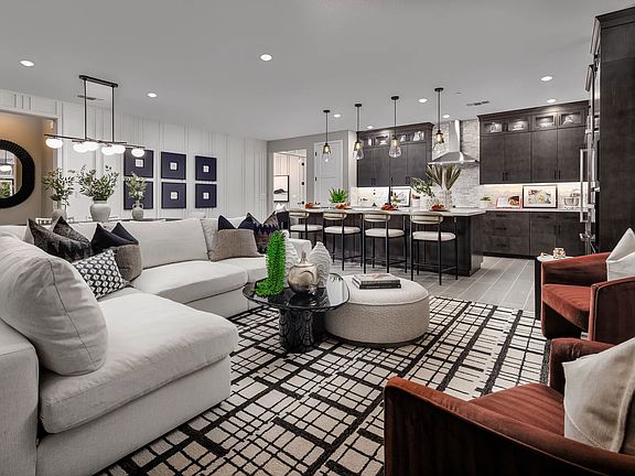 Great Room Kitchen of the Synergy II Model Home