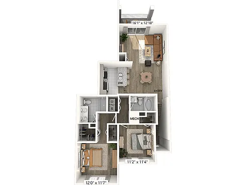 Floor plan B2