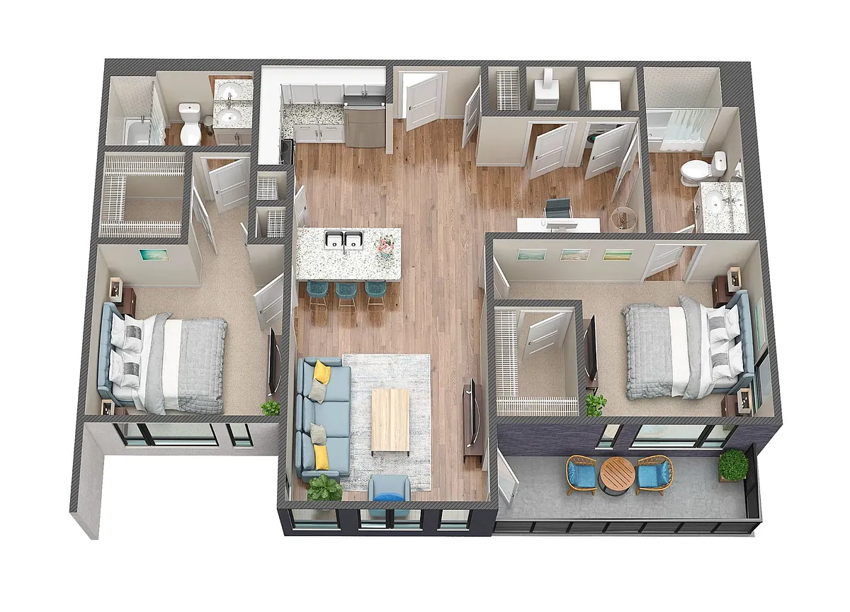 Floor plan Dali