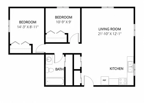 Floor plan Birch (Old Glenn)