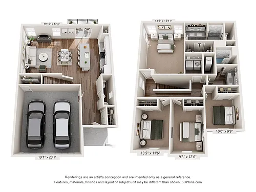 Floor plan ml4.25b - Haven D14
