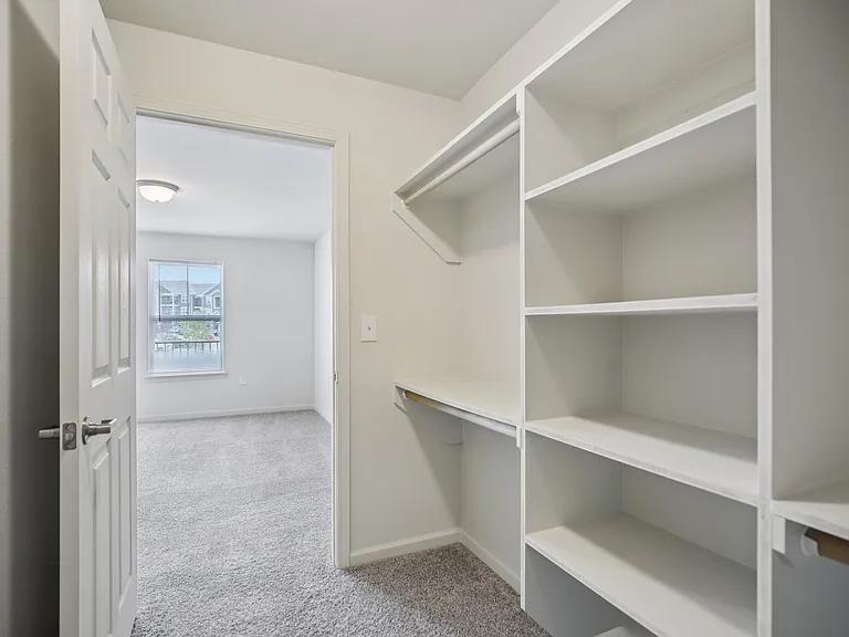 Walk-In Closet with Organizers