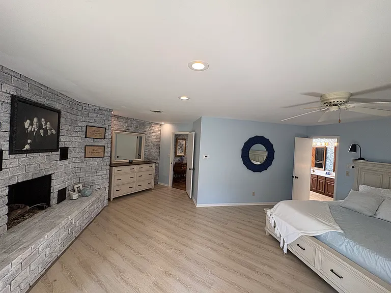 Main Level primary with direct deck access