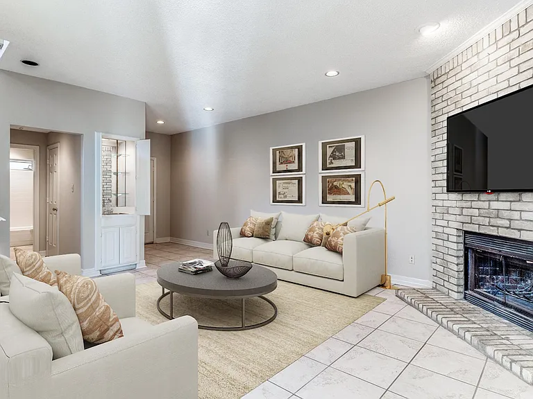 Living room (staged)