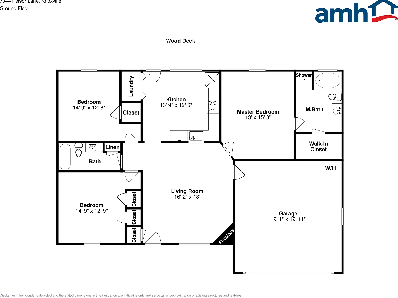 3 bed, 2.0 bath, 1400 sqft, $2,290 — Photo 2