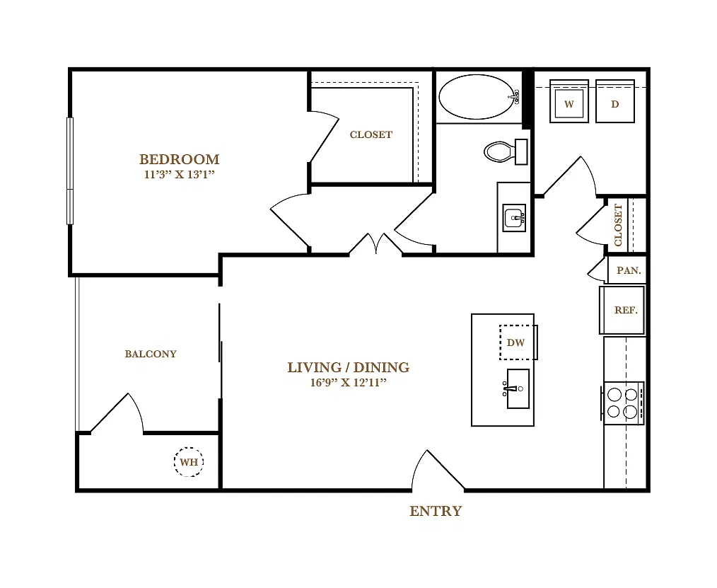 Floor plan A1