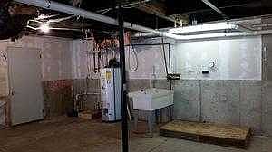 Basement Mechanical Area