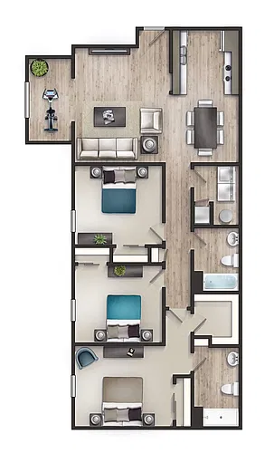 Floor plan The Dahlia
