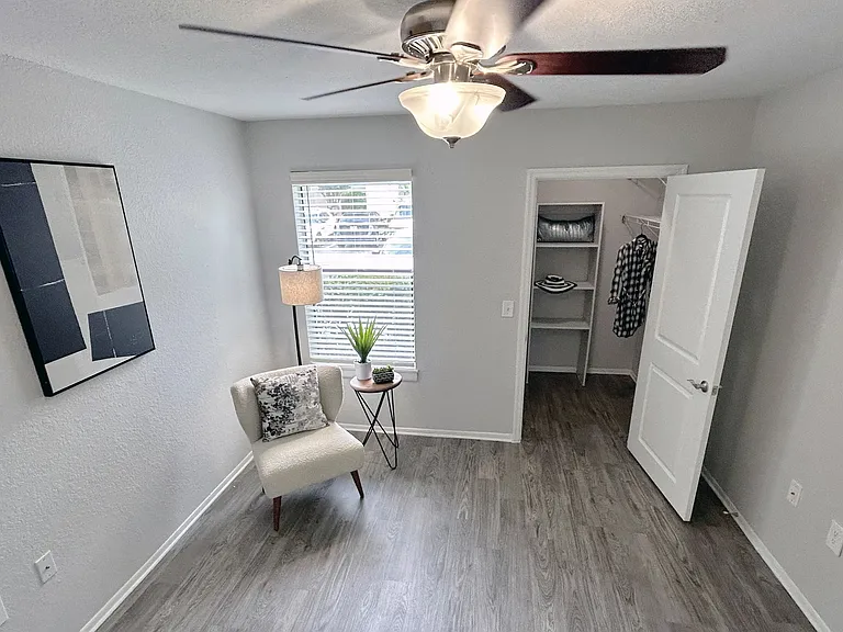Elegance awaits in your master bedroom, where magic resides in every corner, accompanied by a spacious walk-in closet.