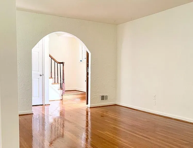 Living room and foyer